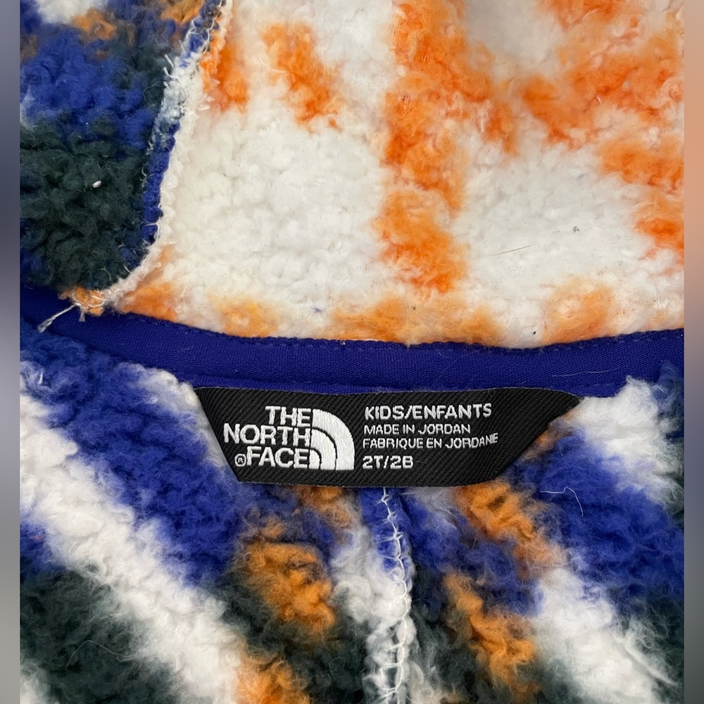 Kids North Face Fleece Jacket - Picture 3 of 4